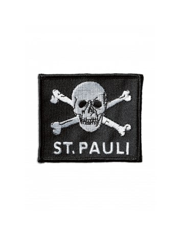 St. Pauli - Pin - Totenkopf 3D - @ No Borders