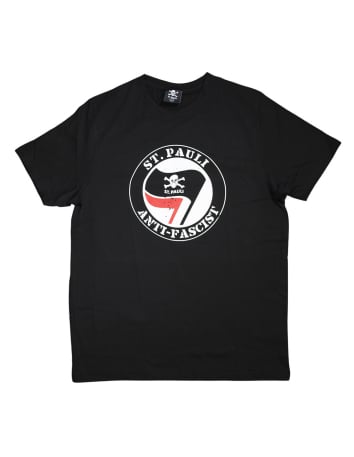 St. Pauli - T-Shirt - Antifascist Football Club - @ No Borders