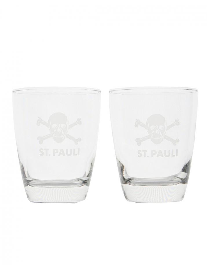 St. Pauli - Glass - Skull - Set of 2