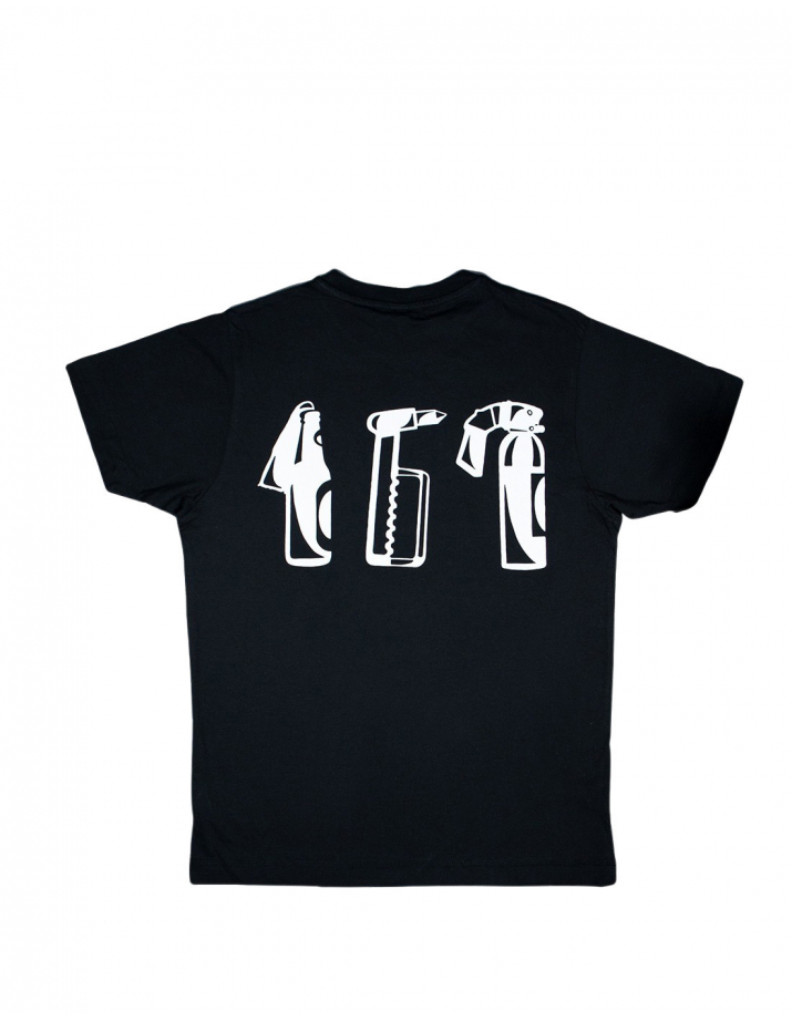 Antifa bleibt Handarbeit - SOLI T-Shirt - Black