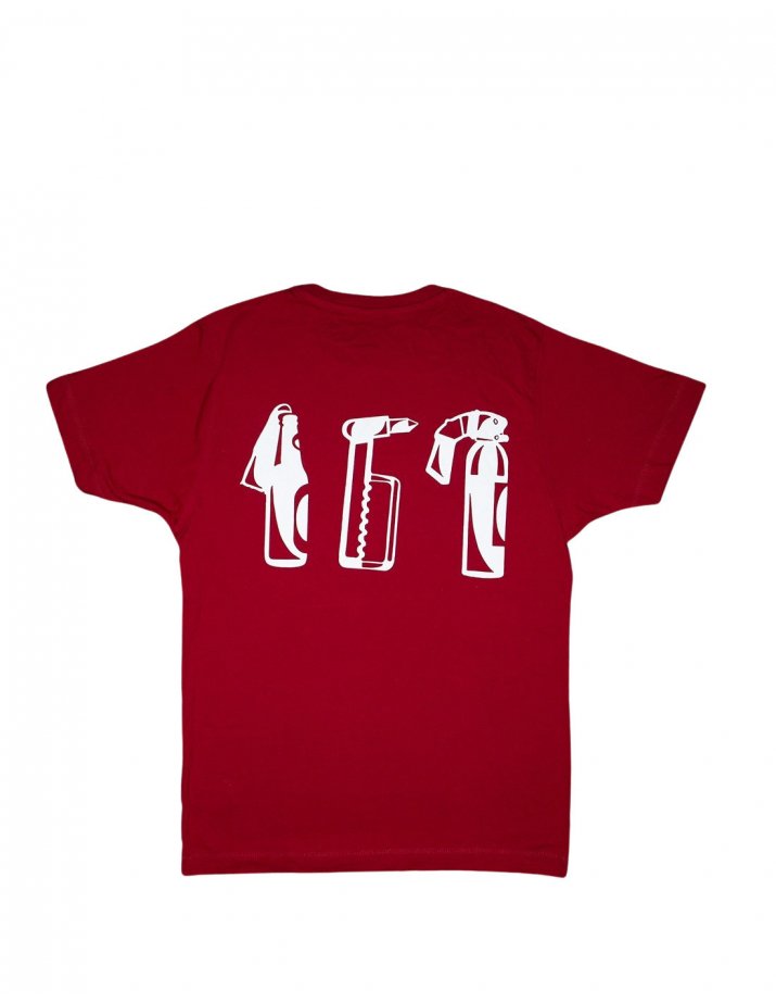 Antifa bleibt Handarbeit - SOLI T-Shirt - Red