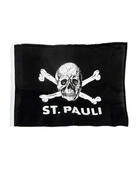 St. Pauli - Fahne - Totenkopf