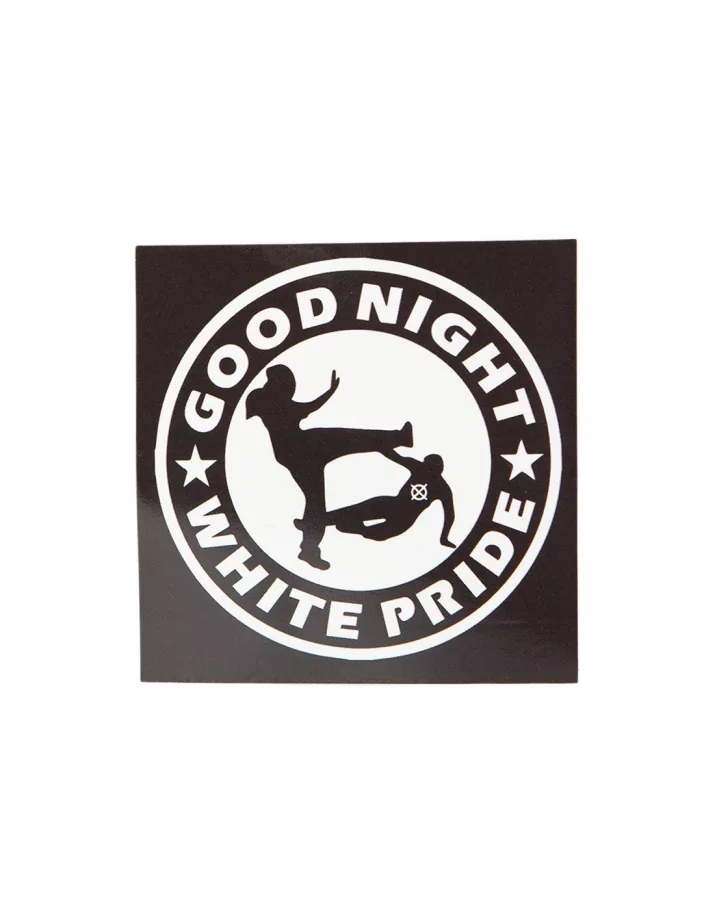 Good Night White Pride - Sticker