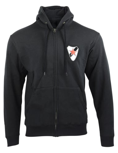 Roter Stern Leipzig - Zipper - Cantona - Black - @ No Borders
