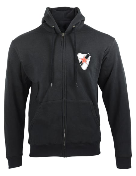 Roter Stern Leipzig - Zipper - Cantona - Black Roter Stern Leipzig - Zipper - Cantona - Black