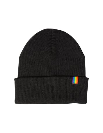 Pride Flag - No Borders - Active Shorts - Black - @ No Borders