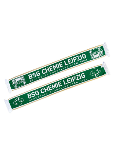 BSG Chemie Leipzig - Wool Scarf - Green/Gold