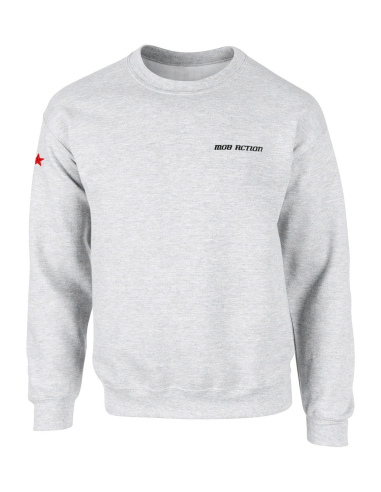 Mob Action Classic - Sweater - Grey/Black - @ No Borders
