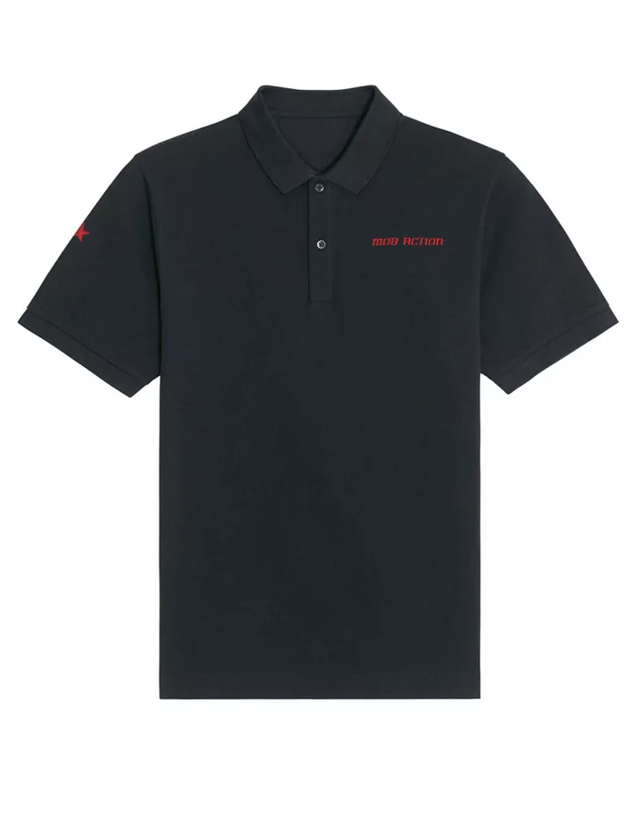 Mob Action Classic - Polo - Black/Red