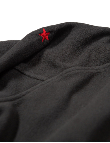 Mob Action Classic - Fleecejacke - Schwarz/ Rot - @ No Borders