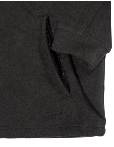 Mob Action Classic - Fleecejacke - Schwarz/ Rot - @ No Borders