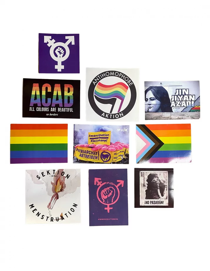 LGBTQIA* Sticker Mix