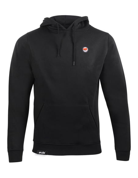 Siamo Tutti Antifascisti - No Borders - Hoodie - Black