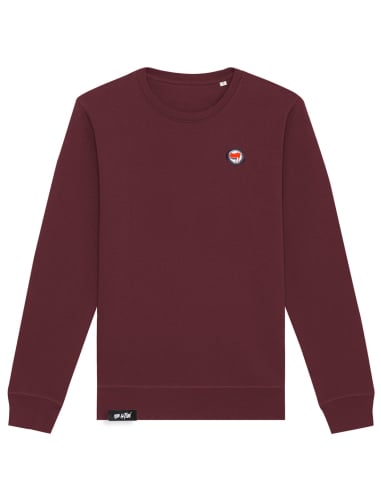 Siamo Tutti Antifascisti - Mob Action - Sweater - Burgundy - @ No Borders