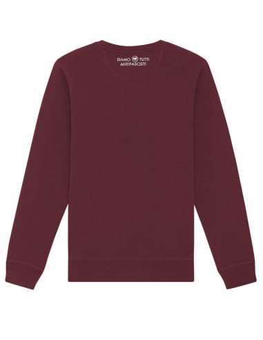 Siamo Tutti Antifascisti - Mob Action - Sweater - Burgundy - @ No Borders