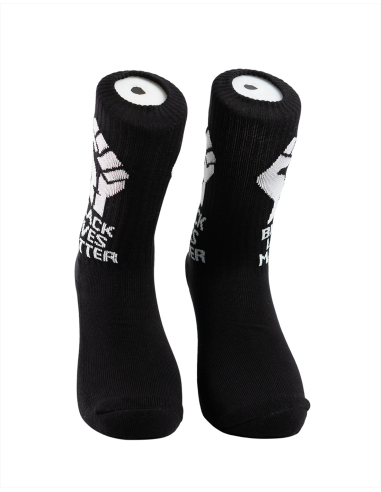Black Live Matters - No Borders - Socks - Black - @ No Borders