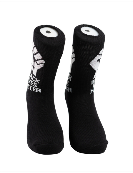 Black Live Matters - No Borders - Socks - Black Black Live Matters - No Borders - Socks - Black