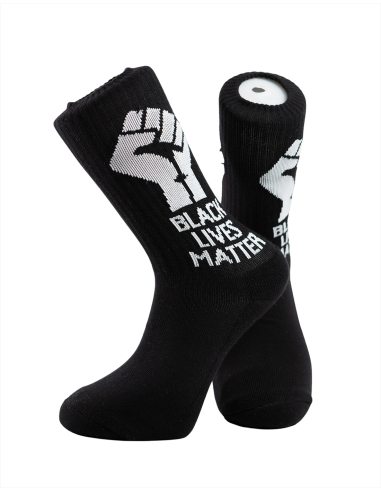 Black Lives Matter - No Borders - Socken - Black - @ No Borders