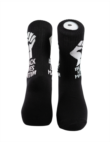 Black Lives Matter - No Borders - Socken - Black - @ No Borders