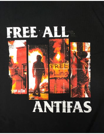 Antifaschistische Aktion - Sticker - @ No Borders