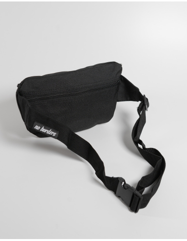Progress Pride - No Borders - Hipbag - Black - @ No Borders