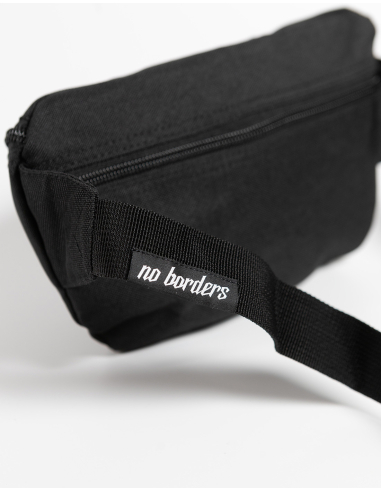 Progress Pride - No Borders - Hipbag - Black - @ No Borders