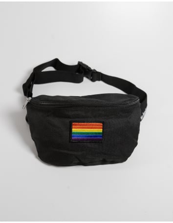 Kein Mensch ist illegal - No Borders - Gürteltasche - Roter Patch - @ No Borders