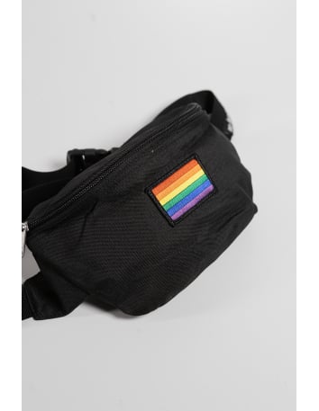Kein Mensch ist illegal - No Borders - Gürteltasche - Roter Patch - @ No Borders