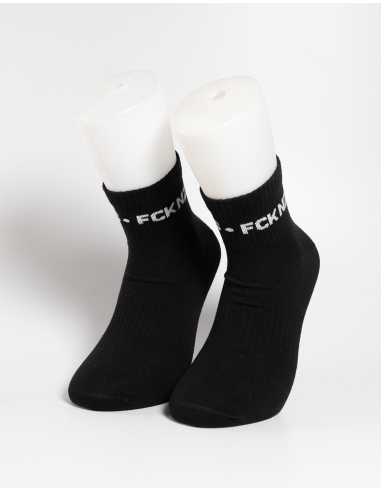 FCK NZS - Sixblox - Quarter Socks - Black - Circle - @ No Borders