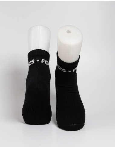 FCK NZS - Sixblox - Quarter Socks - Black - Circle - @ No Borders