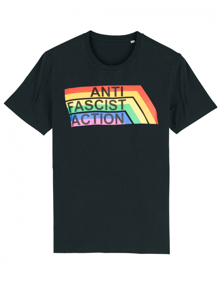 AFA 2.0 - True Rebel - T-Shirt - Black/Rainbow