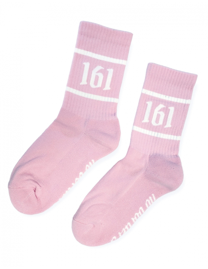 161 - No Borders - Socks - Pink