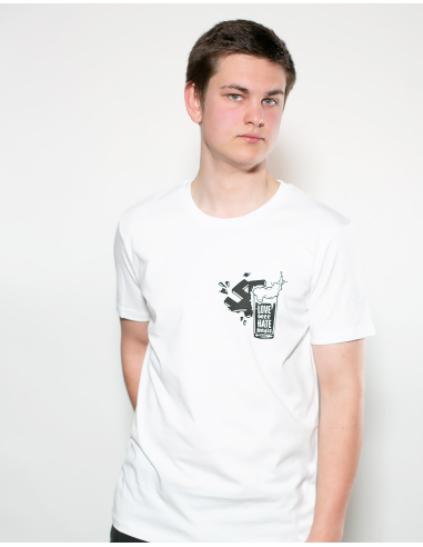 Love Beer Hate Nazis 2.0 - No Borders - T-Shirt - White - @ No Borders