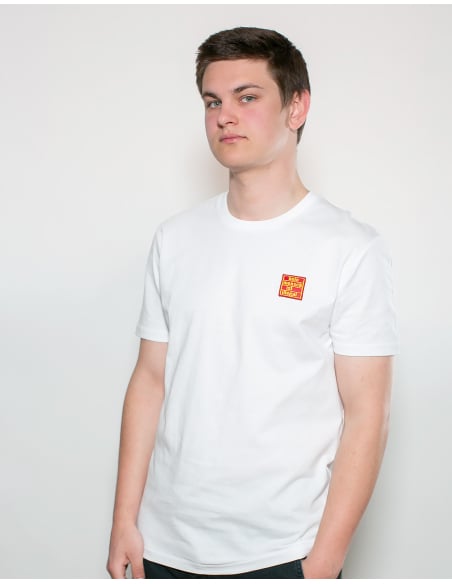 Kein Mensch ist illegal - No Borders - T-Shirt - White/Red