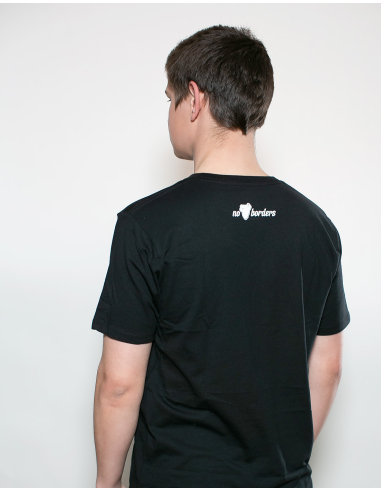 Fußballfans für Feminismus - No Borders - T-Shirt - Black - @ No Borders