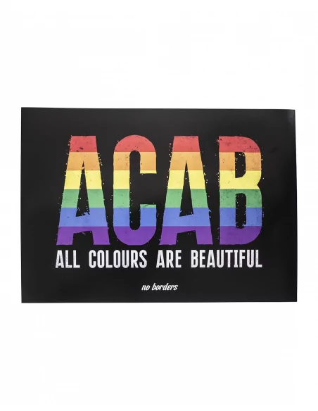 ACAB - All Colours Are Beautiful - Poster