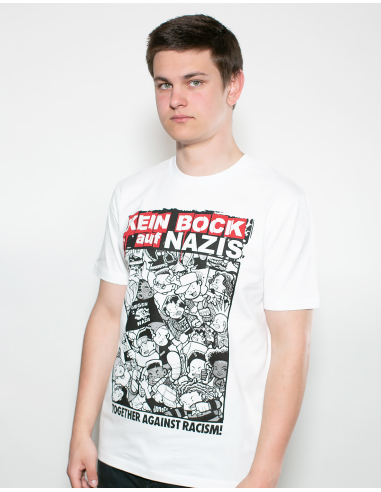 Kein Bock auf Nazis - T-Shirt - White - @ No Borders