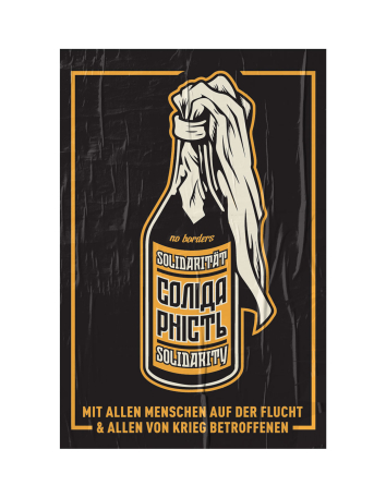 Gegen alle Kriege - Sticker - @ No Borders