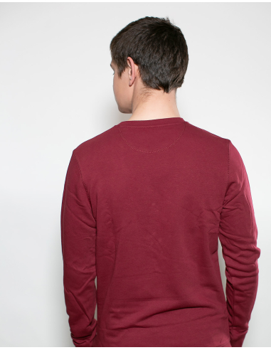 Roter Stern Leipzig - Sweater - Logo Stick - Burgundy - @ No Borders
