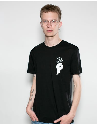 Angela Davis - No Borders - T-Shirt - Black - @ No Borders
