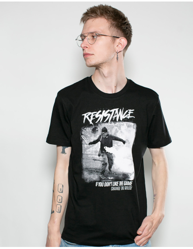 Resistance - Mob Action - T-Shirt - Black