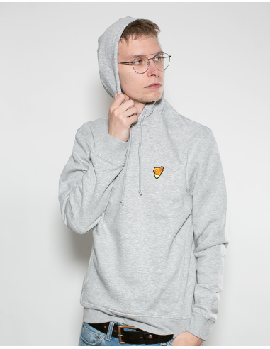 No Borders Cockatoo - Hoodie - Heather Grey - @ No Borders