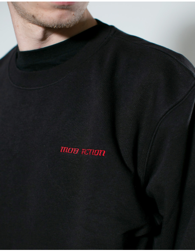 Mob Action Classic - Sweater - Black/Red - @ No Borders