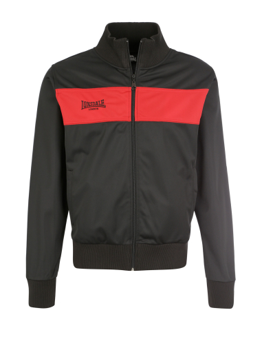 Lonsdale - Trainingsjacke - Alnwick - Black/Red