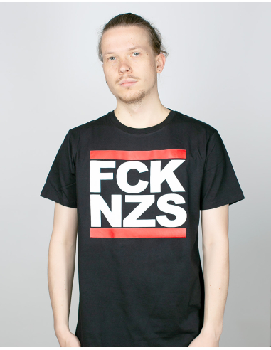 FCK NZS - True Rebel - T-Shirt - Black