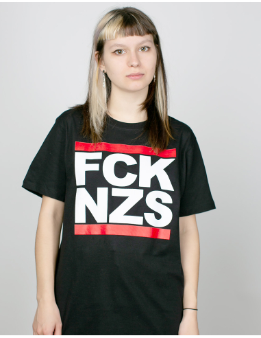 FCK NZS - True Rebel - T-Shirt - Black - @ No Borders