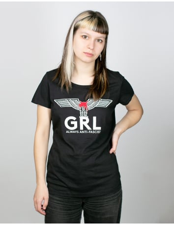 AFA 2.0 - True Rebel - T-Shirt fitted - White/Red - @ No Borders