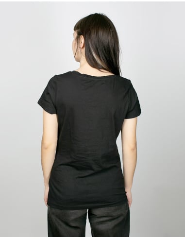 GRL - Always Antifascist - Black Mosquito - T-Shirt tailliert - Black - @ No Borders