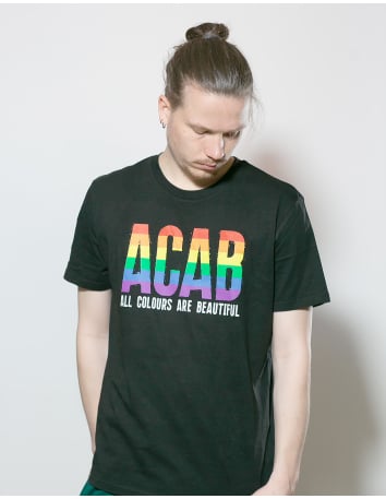 ACAB - Leo - No Borders - T-Shirt - Black - @ No Borders