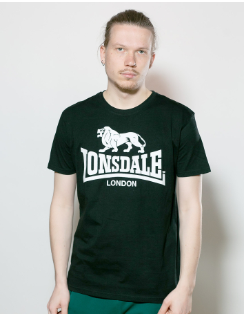 Lonsdale - T-Shirt - Beanley - Navy Blue - @ No Borders